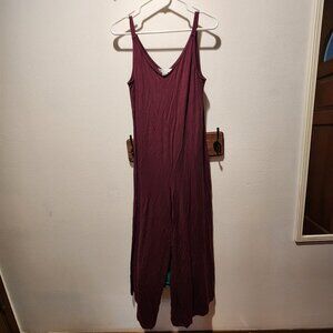 Athleta Maroon Romper, xs